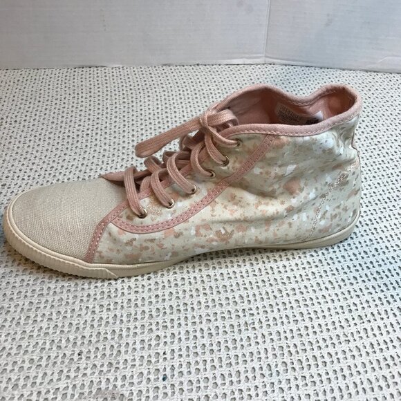 TOMS CAMARILLO HIGH TOP SNEAKERS FLORAL CANVAS WOMENS SIZE 11 - Picture 10 of 10